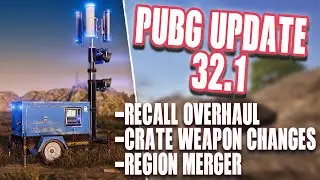 PUBG Update 32.1 - HUGE changes to the Recall System & Crate Weapons!