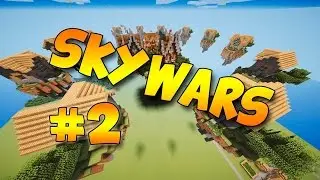 Я ВЫИГРАЛА! Ураа!! Minecraft Sky Wars #2