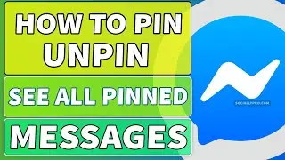 How to Pin and Unpin a Message on Messenger | See All Pinned Messages