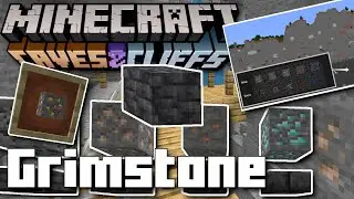 Minecraft - NEW GRIMSTONE & ORE GENERATION ! Snapshot ✅ 21w07a ✅ 1.17 CAVE UPDATE PREVIEW