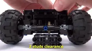Lego Technic KrAZ 255 front live axle [MOC]