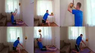 Волейбол. Домашняя тренировка: технические элементы волейбола для начинающих
