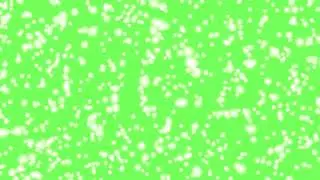 SIMPLE SNOW ACTIONABLE GREEN SCREEN