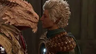 [BG3] Dragonborn ducking slightly to kiss Astarion is so cute