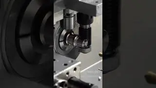 Let's go performing gear processing by our Swiss type CNC lathe. |SWISS TYPE CNC LATHE