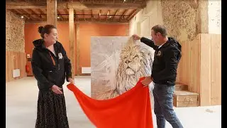 Mission Be Art en faveur de La Tanière avec l'artiste DELORD
