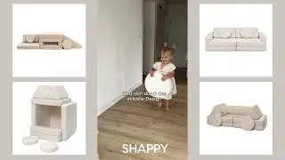 Die beste Entscheidung für unser Kinderzimmer – Shappy Teddy Spielsofa!