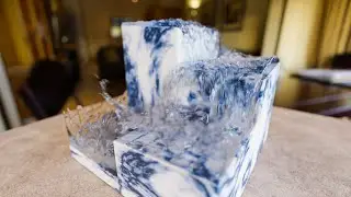 Fluid Simulation - Cayley Interior