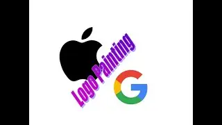 How to draw Google & Apple Logo in paint application