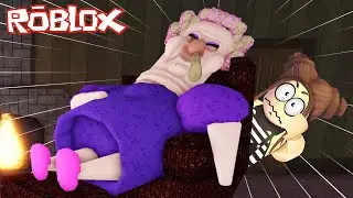 PSİKOPAT BÜYÜKANNEDEN KAÇIŞ!!😱Roblox Grumpy Gran!