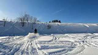 wheelie snowmobile