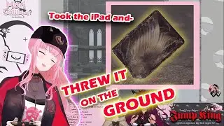 Calli Took the iPad and Threw It On The Ground [ Jump King ]