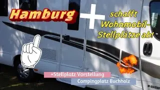 Wohnmobilisten mag Hamburg scheinbar nicht! +Vorstellung Campingplatz Buchholz. #wohnmobil #camping