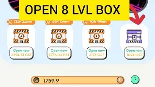 #STEPN OPEN 8 LVL BOX 🤑🤑🤑
