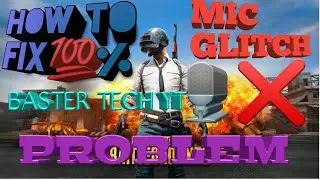 How To Fix Mic Glitch In Pubg Mobile. Forever mic glitch problem fixed💯.%By BasterTech
