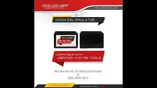 How To Program GOLDCAR Mercedes W204 W207 W212 Emulator With CGDI MBTOOL