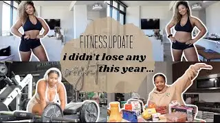 i didn't lose any weight this year... | full leg day, physique & life update