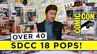 Showing OVER 40 SDCC 2018 Exclusive Pop Vinyls by FUNKO!