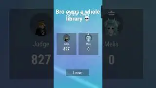 Bro owns a whole library 💀 #roblox #unofficial #locofficial #unofficialroblox #shorts
