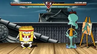 Spongebob vs Squidward - mugen spongebob