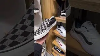 VANS SLIP ON STITCH CHECKERBOARD