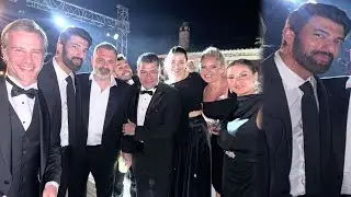 Энгин Акюрек объявил на свадьбе своего близкого друга, что скоро женится!