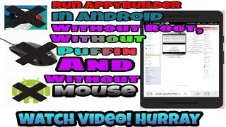 Make Professional App From Android Without Puffinbrowser, Without Mouse and Without Root In Hindi