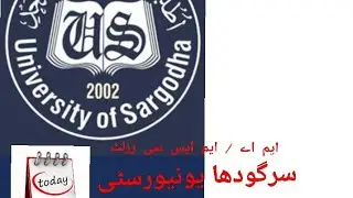 MA MSC RESULTS UNIVERSITY OF SARGODHA