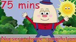 Humpty Dumpty Sat On The Wall! And lots more Nursery Rhymes! 75 minutes!