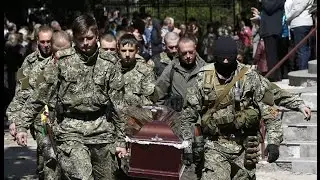 Бой в Семеновке  Реально снятое ополченцами ДНР