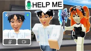 Roblox MM2 VOICE CHAT, But I USE FACECAM!