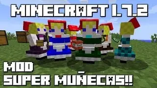 Minecraft 1.7.2 MOD SUPER MUÑECAS!