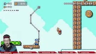 I will not let this defeat me | Super Mario Maker 2 | !discord