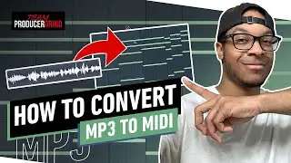 How To Convert Mp3 Into A Midi File | The Best FL Studio Tutorial