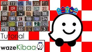Waze Map Editor Tutorial #7 - How to Add House Numbers