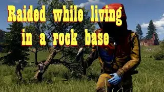 living inside a rock while getting raided