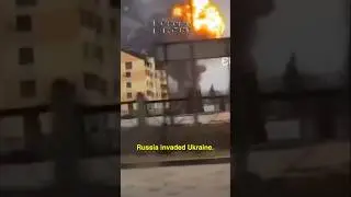 🇷🇺🇺🇦 The day Russia invaded Ukraine #shorts