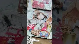 Создается новый зимний альбом. 1 разворот. 