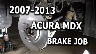 2007-2013 Acura MDX brake change