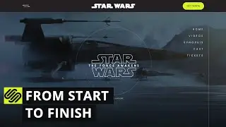 Building a Star Wars Website in Squarespace