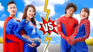 Team Hulk, Thor Vs Pregnant Superheros | Love And Thunder - BigGreen TV