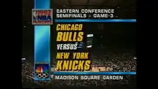 Chicago Bulls Vs New York Knicks 1992 EC Semi Finals Game 3 #nbaclassic #michaeljordan