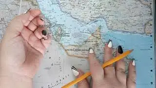 ASMR ~ Abu Dhabi, UAE History & Geography ~ Soft Spoken Map Tracing Google Earth