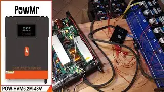 Testing the PowMR 6.2kW hybrid inverter. Part 2