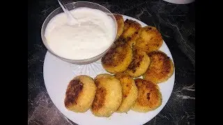 КОТЛЕТЫ ИЗ БУЛГУРА  (ПШЕНИЧНАЯ КРУПА )