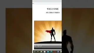 HOW TO ADD THUMBNAIL / POSTER IN VIDEO USING HTML IN NOTEPAD | VOIDEO TAG HTML | 