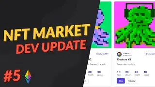 NFT Marketplace in React, Typescript & Ethereum - Update #4