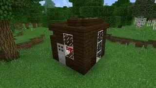 МЕХАНИЧЕСКИЙ ДОМ 3х3 БЛОКА В MINECRAFT