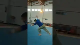 training tumbling #flips #doublefull #tranding #training #fitness #bodypositive