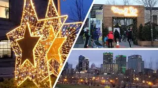 Christmas and winter vibes in Montreal, Canada